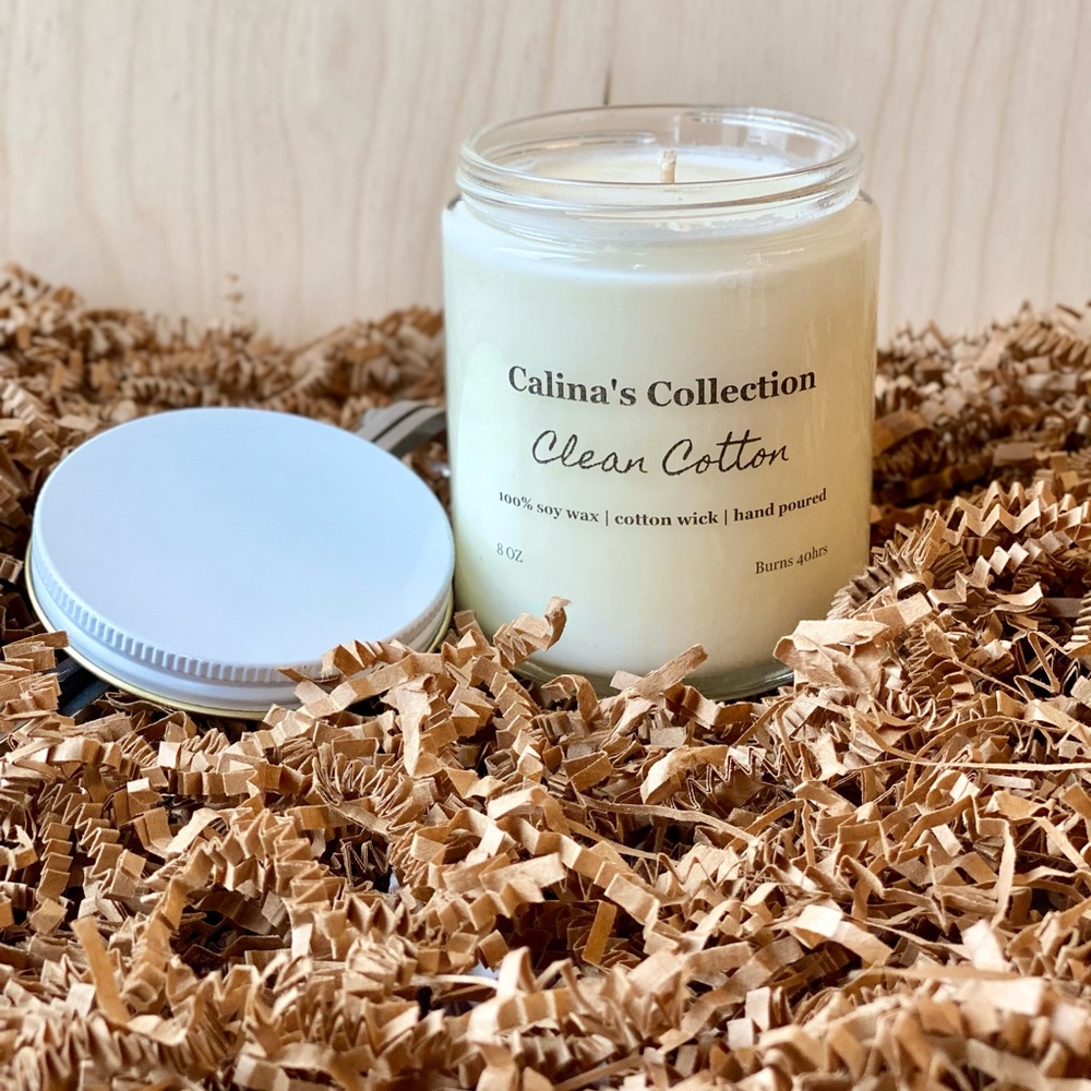 Clean Cotton | Fresh Floral Scented Candle